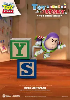 Toy Story Toy Brick Series Set mit 8 Mini Egg Attack Figuren 7 cm, Ansicht 2