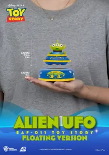 Toy Story diorama Egg Attack Alien UFO Floating Ver. 6 cm, vista 3