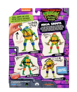 Teenage Mutant Ninja Turtles: Mutant Mayhem Figure Ninja Shouts Leonardo 14 cm, view 3