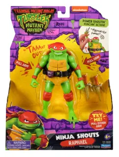 Ninja Turtles: Teenage Years Figure Ninja Shouts Raphael 14 cm, view 2