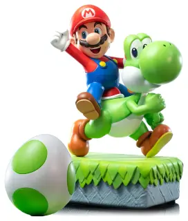 Super Mario statuette Mario & Yoshi 48 cm