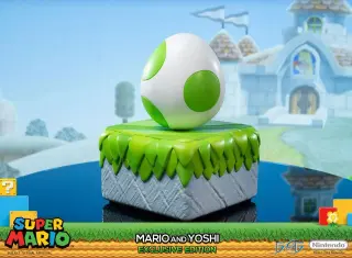 Super Mario Statue Mario & Yoshi 48 cm, Ansicht 5