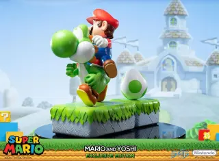 Super Mario Statue Mario & Yoshi 48 cm, Ansicht 7