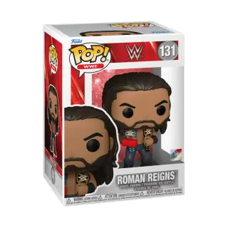 Funko Pop! WWE Nr. 131 Roman Reigns mit Gürteln 9 cm