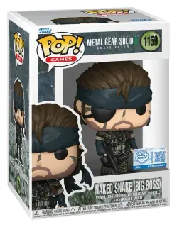 Funko Pop! Games Metal Gear Solid Δ: Snake Eater n°1159 Naked Snake (Big Boss) heo-Exklusivität 9 cm