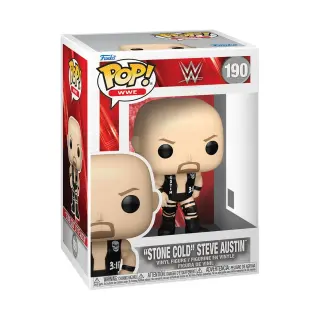 Funko Pop! WWE No.190「ストーン・コールド」スティーブ・オースチン 9 cm