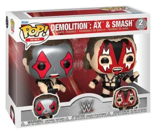 Funko Pop! WWE pack 2 figuras Demolition Ax & Smash 9 cm