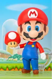 Super Mario Nendoroid Figur Mario 10cm, Ansicht 6