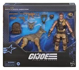G.I. Joe Classified Series Figur #217 Dusty & Coyote Sandstorm 15 cm, Ansicht 6