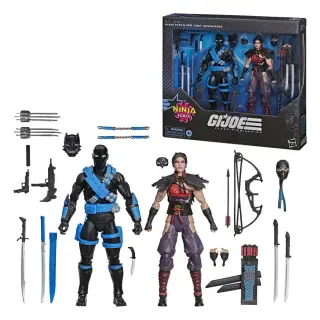G.I. Joe Classified Series 2-figure pack Snake Eyes & Kim "Jinx" Arashikage 15 cm, view 3