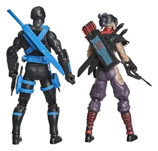 G.I. Joe Classified Series 2-figure pack Snake Eyes & Kim "Jinx" Arashikage 15 cm, view 4