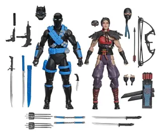 G.I. Joe Classified Series 2-figure pack Snake Eyes & Kim "Jinx" Arashikage 15 cm, view 5