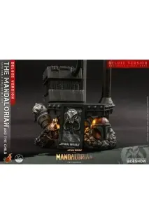 Star Wars The Mandalorian 2-figure pack 1/4 The Mandalorian & The Child Deluxe 46 cm, view 12