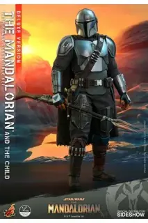 Star Wars The Mandalorian 2-figure pack 1/4 The Mandalorian & The Child Deluxe 46 cm, view 3