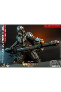 Star Wars The Mandalorian 2-figure pack 1/4 The Mandalorian & The Child Deluxe 46 cm, view 9