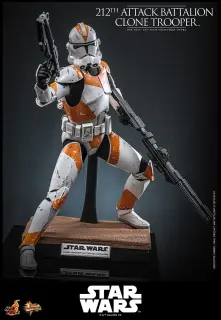 Star Wars: The Clone Wars figure 1/6 212th Attack Battalion Clone Trooper Deluxe Version 30 cm, view 6