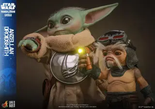 スター・ウォーズ：The Mandalorian & Grogu 等身大フィギュア アンゼラン・ドロイドスミス 27 cm・画像12