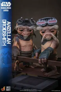 スター・ウォーズ：The Mandalorian & Grogu 等身大フィギュア アンゼラン・ドロイドスミス 27 cm・画像3