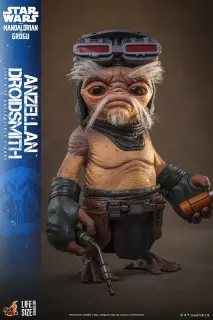 スター・ウォーズ：The Mandalorian & Grogu 等身大フィギュア アンゼラン・ドロイドスミス 27 cm・画像9