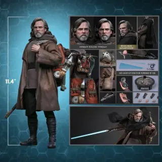 Star Wars: Die letzten Jedi Movie Masterpiece Figur 1/6 Luke Skywalker (Artisan Edition) 29 cm, Ansicht 5