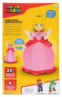 Super Mario figura parlante Yours Truly Princesa Peach 36 cm, vista 2