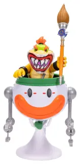 Der Super Mario Galaxy Film Figur Bowser Jr. with Clown Car 13 cm