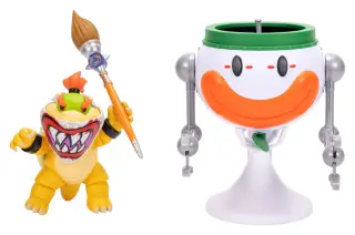 Der Super Mario Galaxy Film Figur Bowser Jr. with Clown Car 13 cm, Ansicht 4
