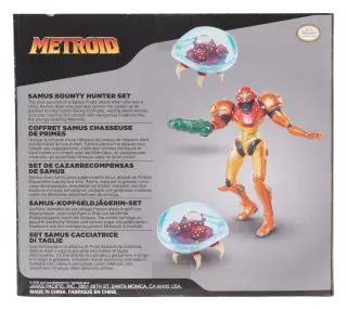 World of Nintendo 3-figure pack Metroid Samus Bounty Hunter 6 cm, view 4