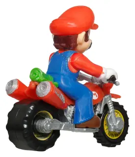 Super Mario Hot Wheels Die-Cast Fahrzeuge 2er-Pack 1/64 Mario & Bowser Jr., Ansicht 4