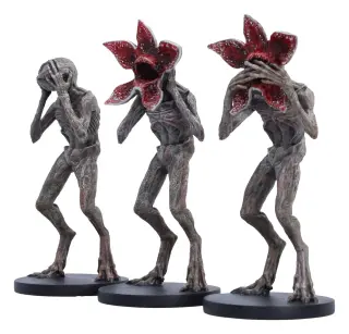 Figura Stranger Things Three Wise Demogorgons 16 cm, vista 2