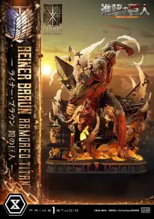 Attack on Titan (TV-Animation) Ultimate Diorama Masterline Statue Reiner Braun Armored Titan Bonus Version 75 cm, Ansicht 11