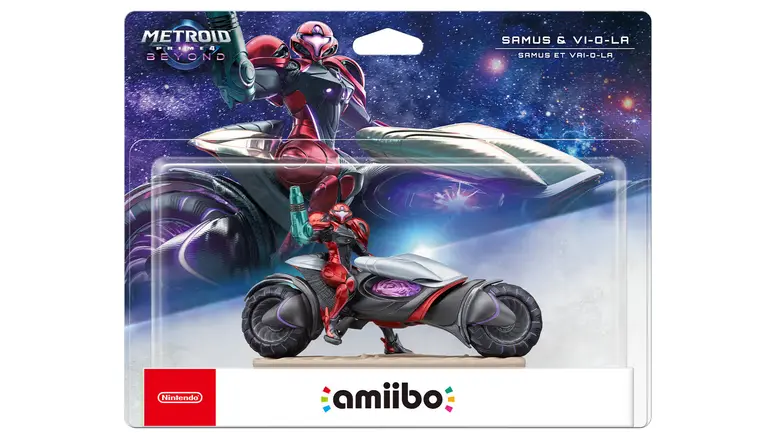 Amiibo Samus et Vi-O-La