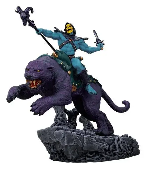 Masters of the Universe 1/4 statuette Skeletor & Panthor 81 cm