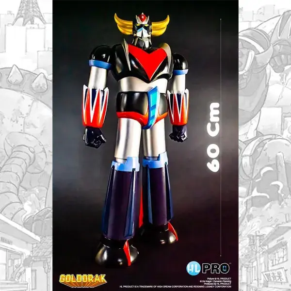 Goldorak 60 cm Normal Version (corps argent) — Art Storm