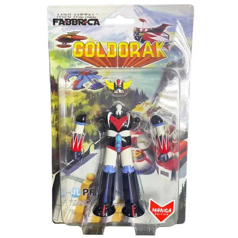 Goldorak Mini Metal Fabbrica Manga 12 cm