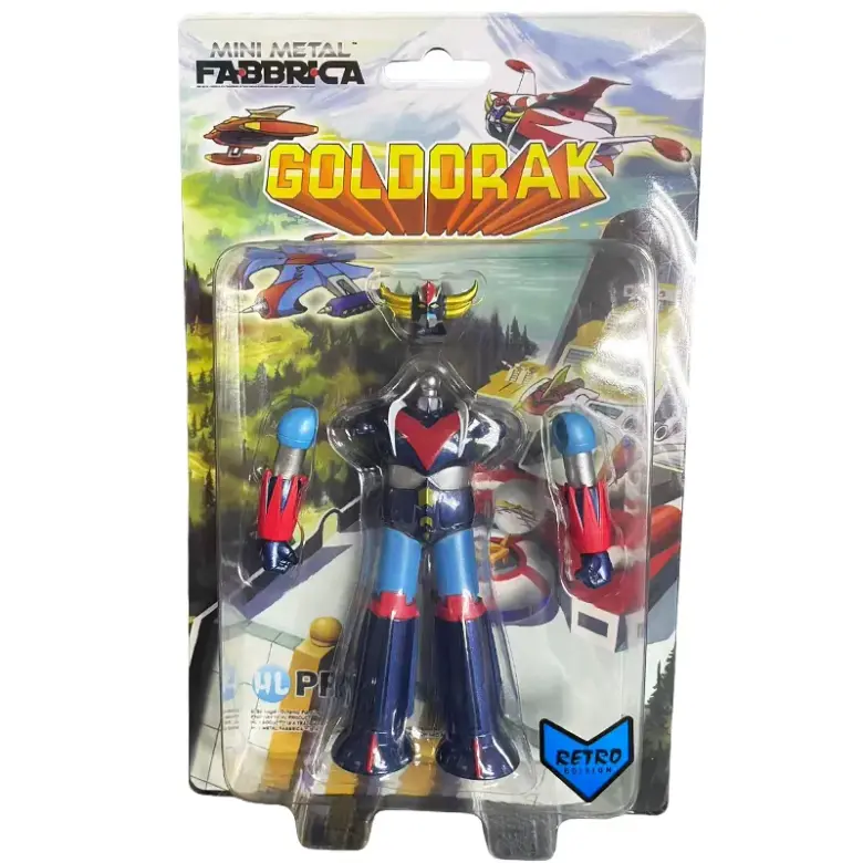 Goldorak Mini Metal Fabbrica Retro 12 cm