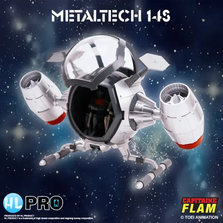 Capitaine Flam Cosmolem Metaltech 14S Silver Edition (boîte FR)