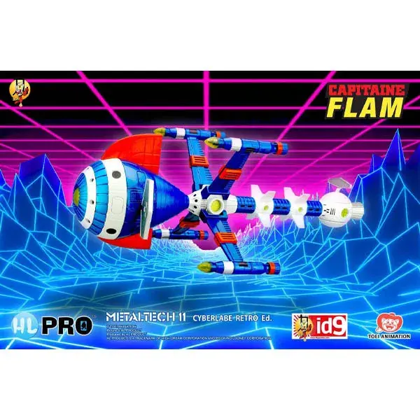 Capitaine Flam Cyberlabe Metaltech 11 Retro Edition 23,5 cm