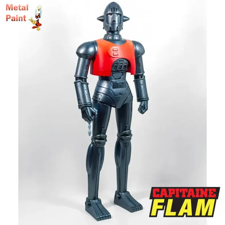 Capitaine Flam Crag Metallic Paint exclusif 25 cm (boîte FR)