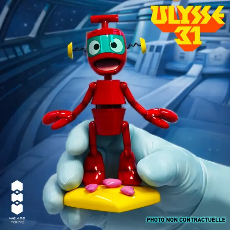 Ulysse 31 Nono amoureux résine 15 cm