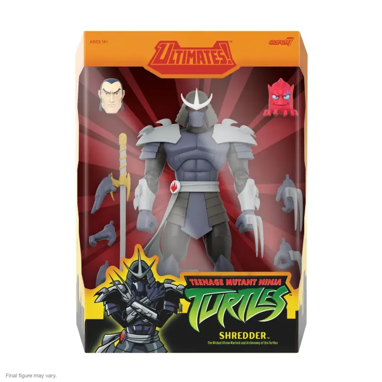 Teenage Mutant Ninja Turtles figurine Ultimates Wave 13 Shredder 18 cm