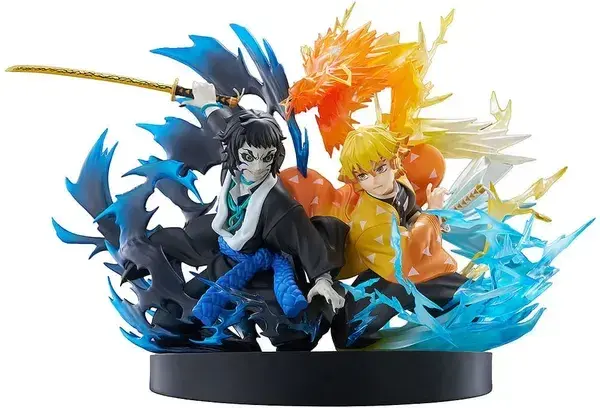 Demon Slayer statuette Zenitsu Agatsuma & Kaigaku 15 cm (Aniplex)