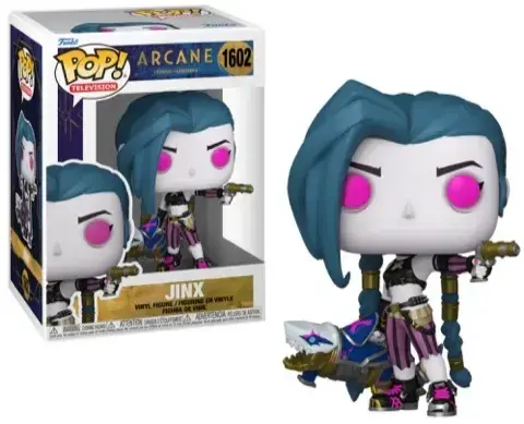 Funko Pop! TV Arcane League of Legends Jinx #1602 10 cm