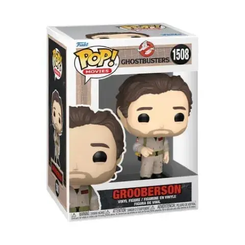 Funko Pop! Movies Ghostbusters La Menace de glace Grooberson en combinaison de Ghostbuster 9 cm