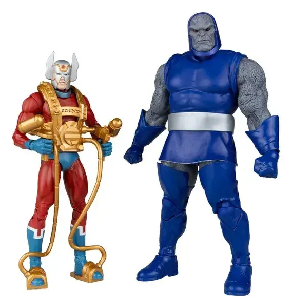 DC Multiverse pack 2 figurines Darkseid Megafig 30 cm vs Orion 18 cm (New Gods) (McFarlane Toys)