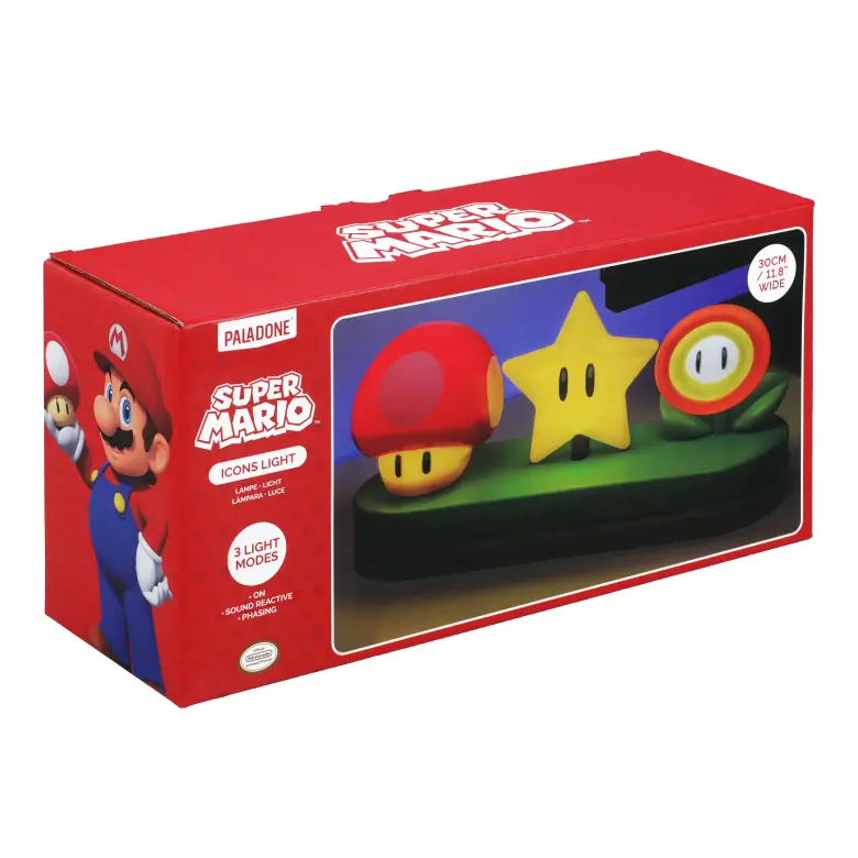 Super Mario - Icones - Lampe 30cm