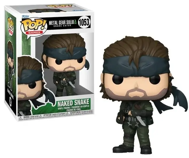 Funko Pop! Games Metal Gear Solid Δ: Snake Eater n°1053 Naked Snake 9 cm
