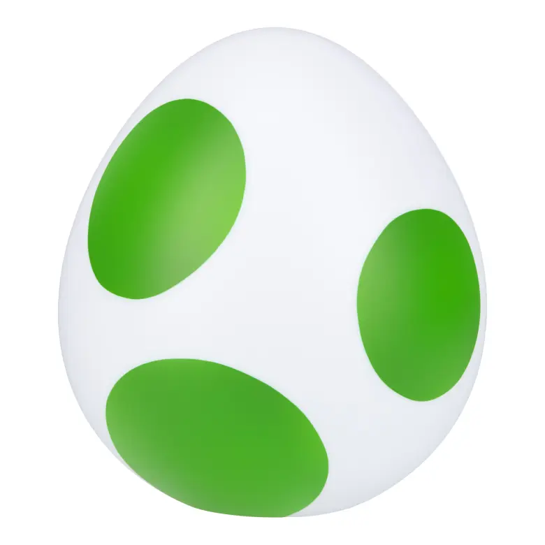 Super Mario - Œuf de Yoshi - Lampe 23cm