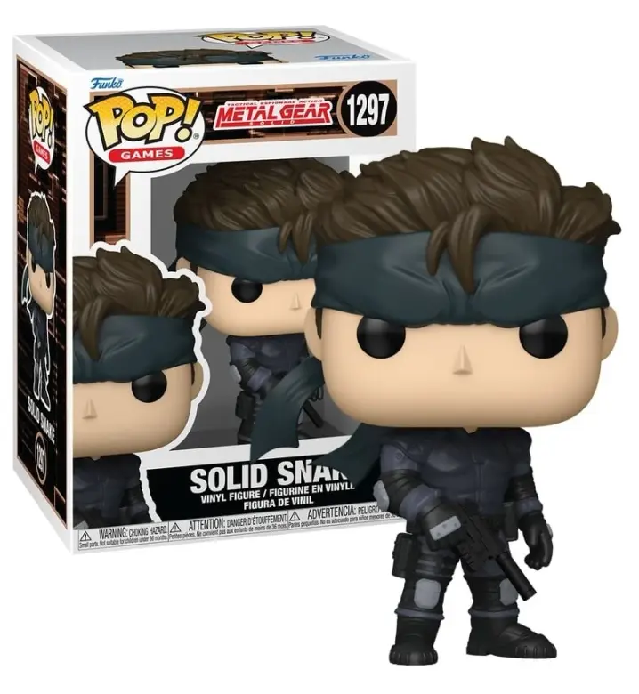 Funko Pop! Games Metal Gear Solid n°1297 Solid Snake 9 cm