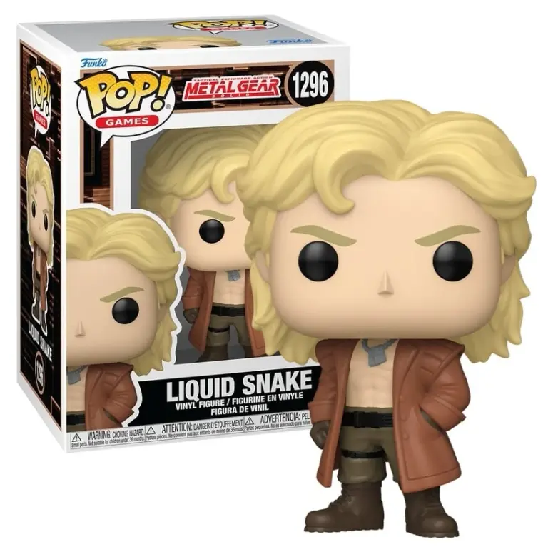 Funko Pop! Games Metal Gear Solid n°1296 Liquid Snake 9 cm